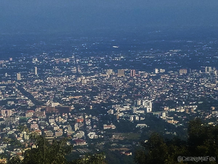 View of Chiang Mai from Doi Suthep
